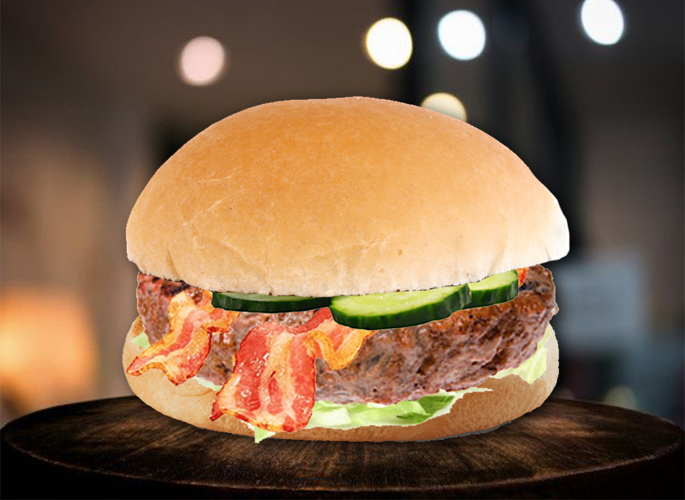 Bacon Pork Burger – Eguyz Burger Stall